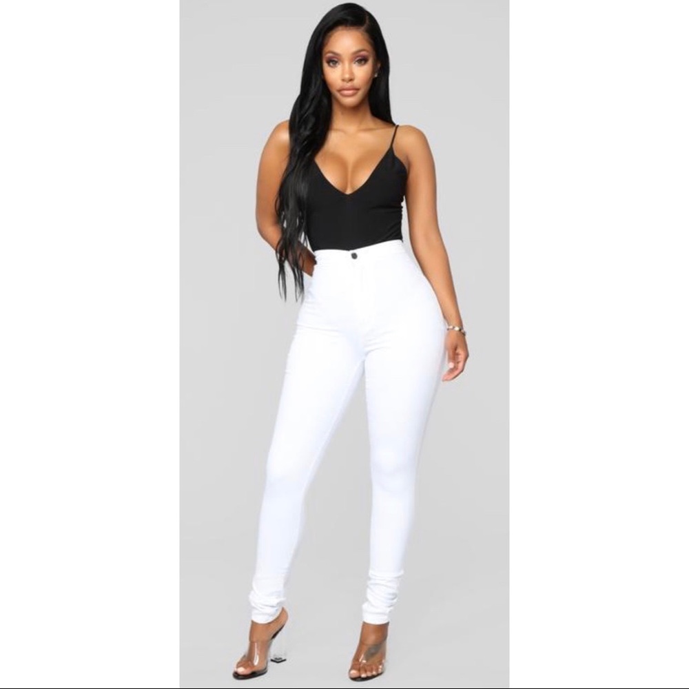 FN Super High Waist Denim Skinnies